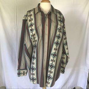 Panhandle slim pearl snap shirt XXLT